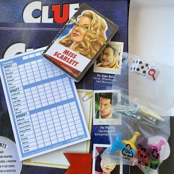 Hasbro Clue Game for 8+years old NEW unwrapped - Picture 3 of 3